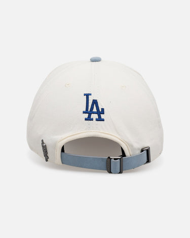 Pro Standard Los Angeles Dodgers 'Stamped' Pro Pinch Strapback Eggshell