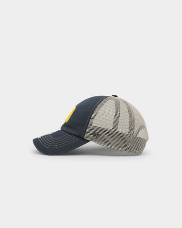47 Brand Michigan Wolverines Trawler '47 Clean Up Strapback Vintage Navy