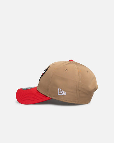 New Era Chicago Bulls "Prolite Two Tone" 9Forty A-Frame Snapback Beige/Khaki