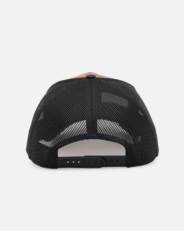 47 Brand Anaheim Ducks 'Tonal Suede' '47 Offside Trucker Snapback Chocolate