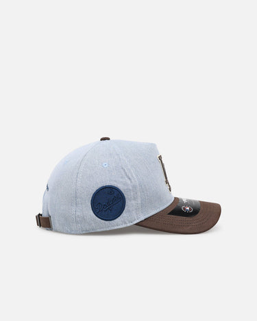 Pro Standard Los Angeles Dodgers 'Denim Suede' Pro Pinch Strapback Denim