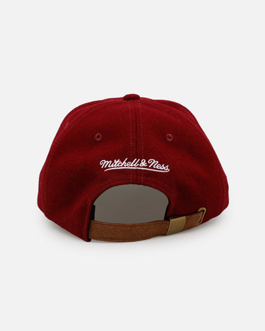 Mitchell & Ness Philadelphia Phillies 'Vintage Baseball' Vintage Fit Strapback Maroon