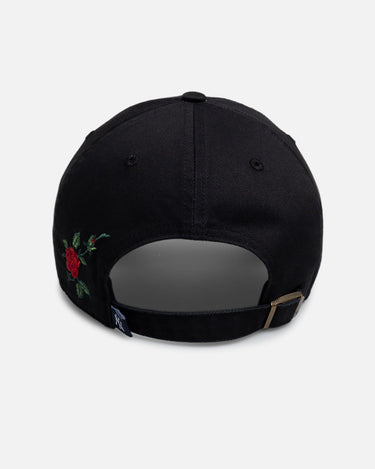 47 Brand New York Yankees "Roses" Clean Up Strapback Black