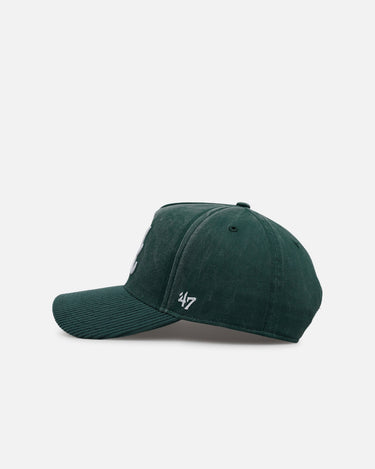 47 Brand Atlanta Braves 'Apollo Cord Dark Green' 47 Offside Snapback Dark Green