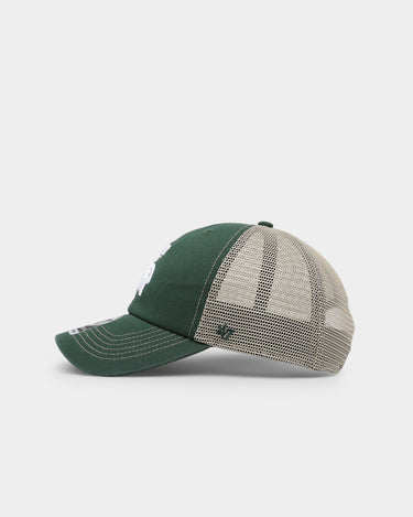 47 Brand Michigan State Spartans Trawler '47 Clean Up Strapback Dark Green
