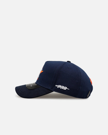 Pro Standard Houston Astros 'Team Color Suede' Pro Pinch Strapback Official Team Color