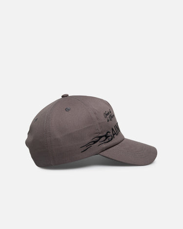 Saint Morta Speed Racing Snapback Charcoal/Black