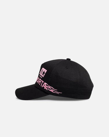 Saint Morta Speed Racing Snapback Black/Pink
