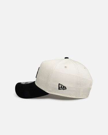 New Era Los Angeles Dodgers "Chrome Black Pink" 9Forty A-Frame Snapback White