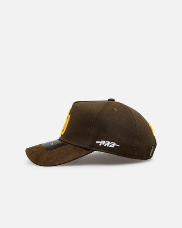 Pro Standard San Diego Padres 'Team Color Suede' Pro Pinch Strapback Official Team Color