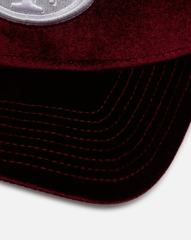 New Era San Francisco 49ers 'Velvet Dreams' 9FORTY A-Frame Snapback Burgundy