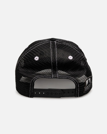 X-Large LA Star Low Profile Trucker Snapback Black