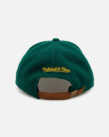Mitchell & Ness Oakland Athletics 'Vintage Baseball' Vintage Fit Strapback Green