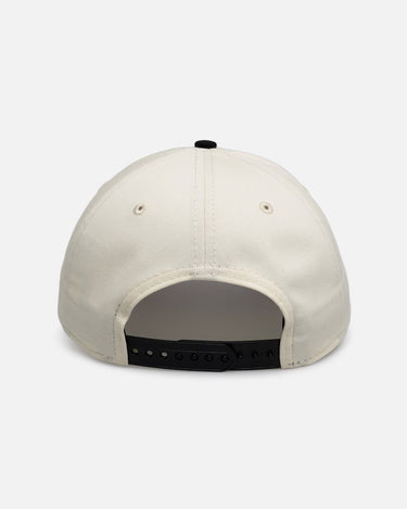 New Era New York Yankees "Chrome Black Pink" 9Forty A-Frame Snapback White