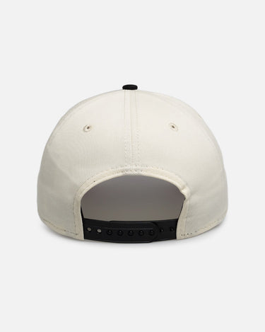 New Era Chicago Bulls "Chrome Black Pink" 9Forty A-Frame Snapback White