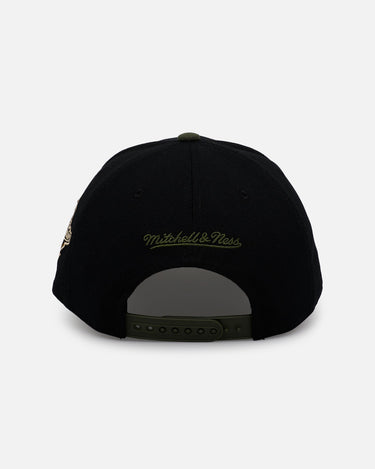 Mitchell & Ness New York Yankees 'Olive Cargos' Pro Pinch Snapback Olive/Black