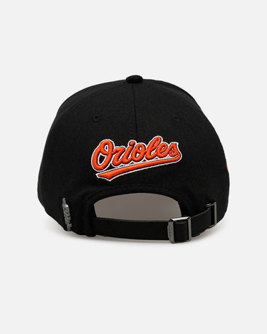 Pro Standard Baltimore Orioles 'Team Color Suede' Pro Pinch Strapback Official Team Color